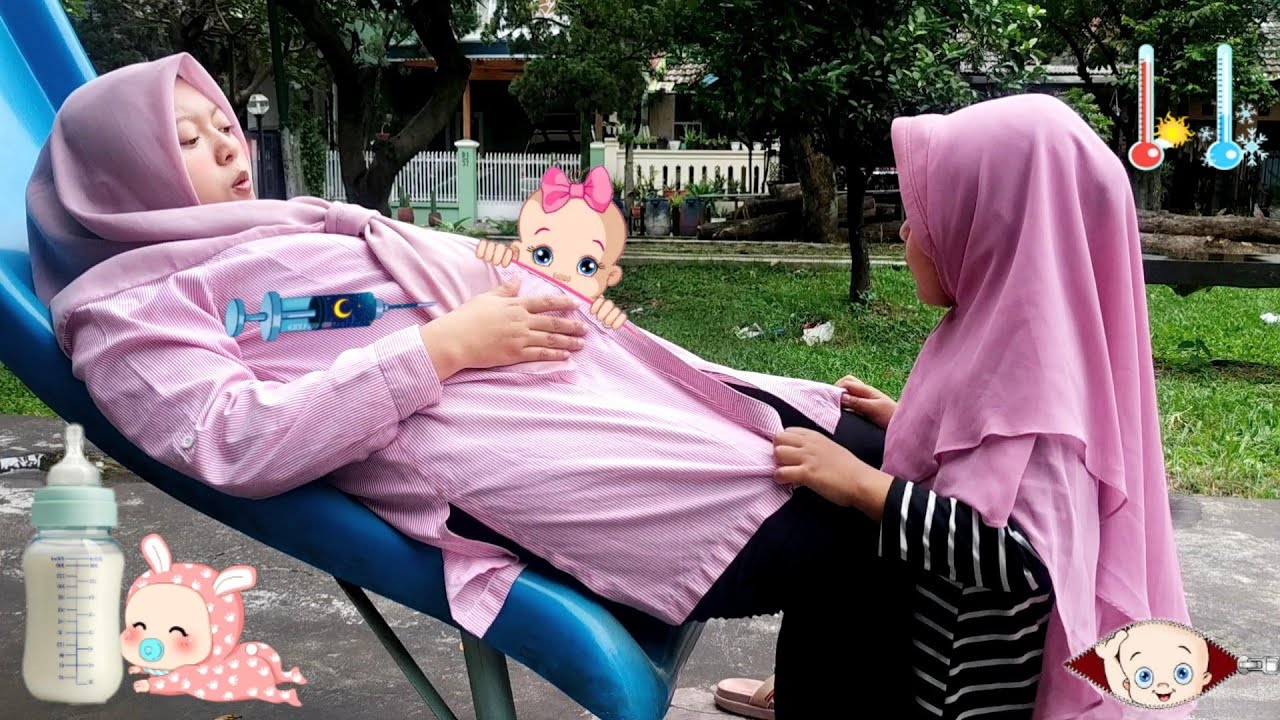 Revina Menolong IBU HAMIL YANG MAU MELAHIRKAN - Mainan MAKE UP MAKE UP an ❣️ Revina Syakira