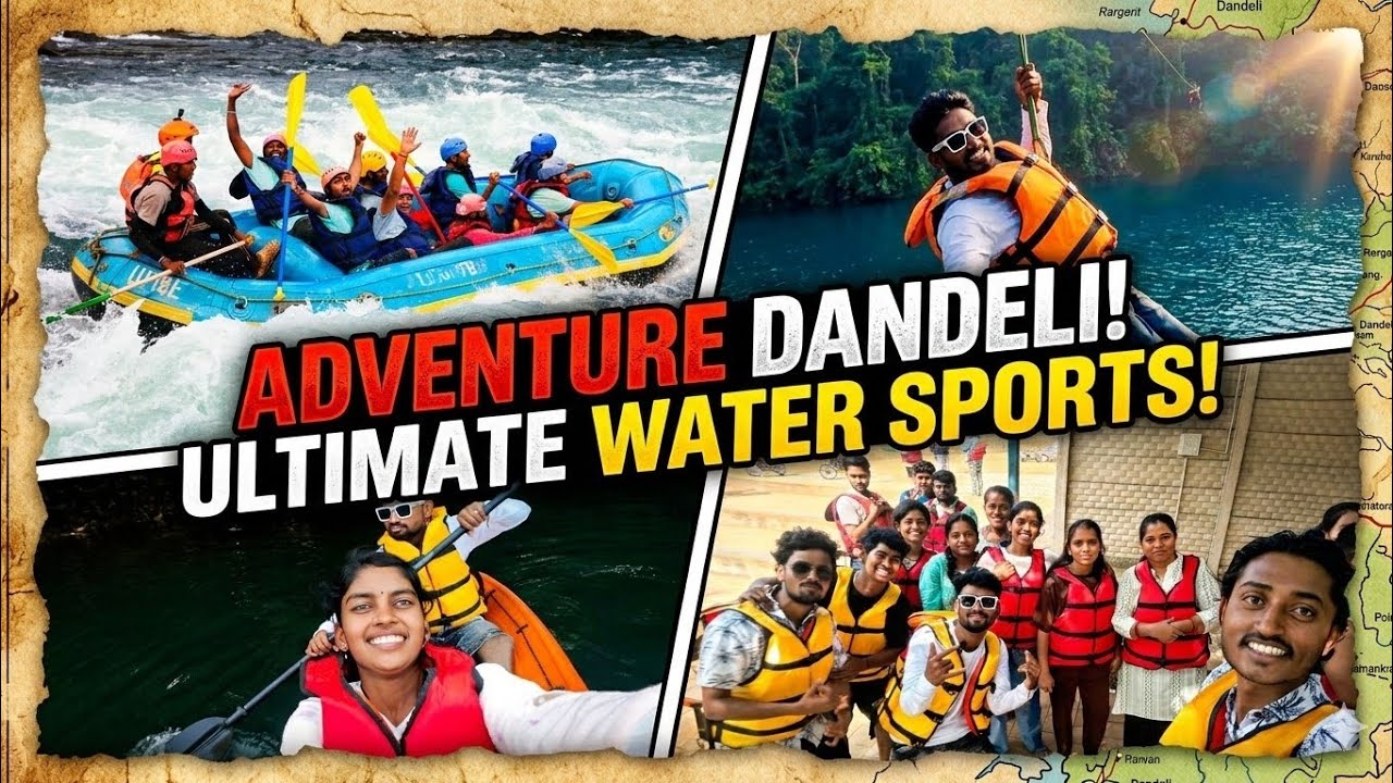 Dandeli Diaries: Rafting, Kayaking, and Ziplining over the Kali River!