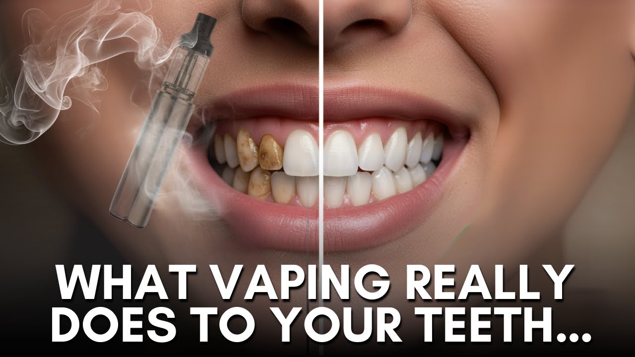 Vaping & Your Teeth 🚭 The Hidden Damage You Need to Know!
