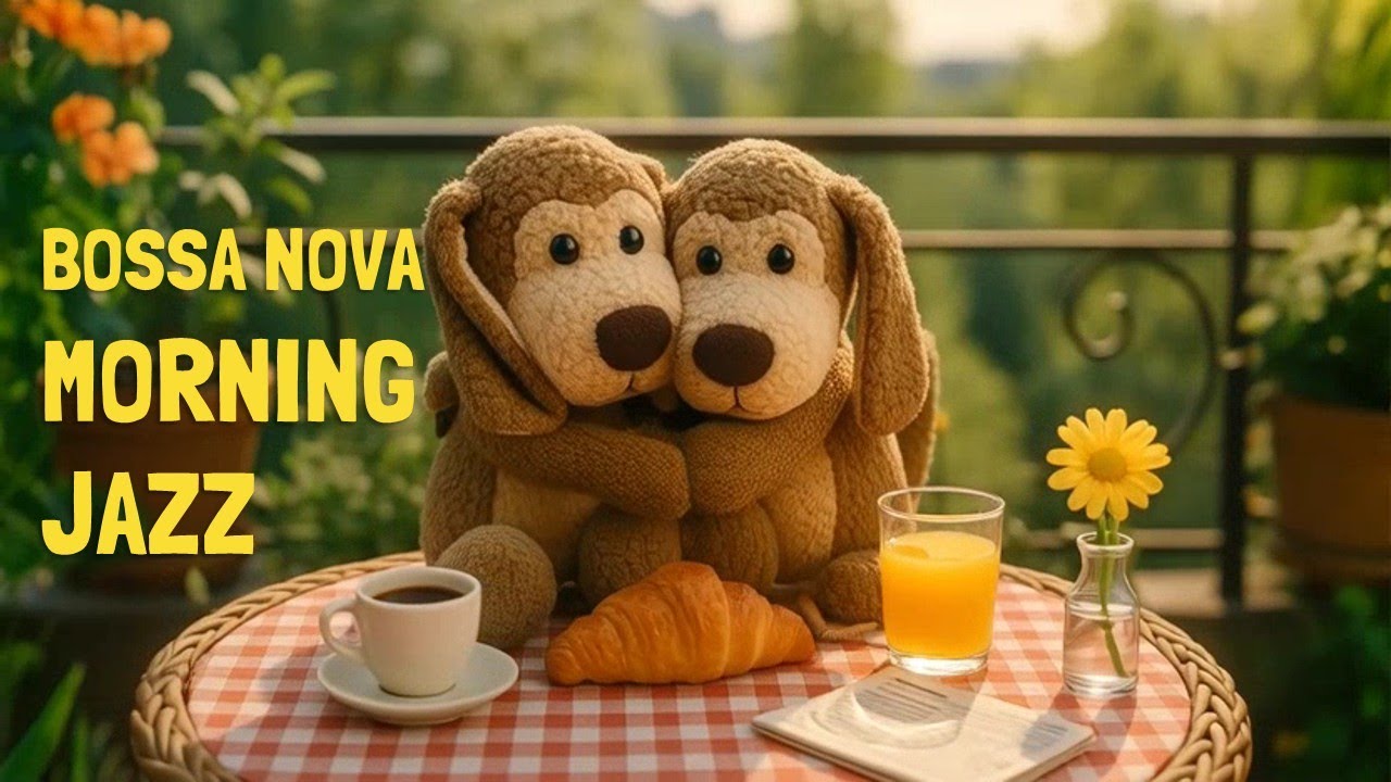 Bossa Nova Morning Jazz ☀️ | Relaxing Music with Chatty Dog Duo for a Perfect Day Start