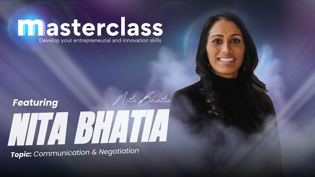 How Psychology and Communication Fuel Entrepreneurial Success | UB CoLab Masterclass Ft. Nita Bhatia
