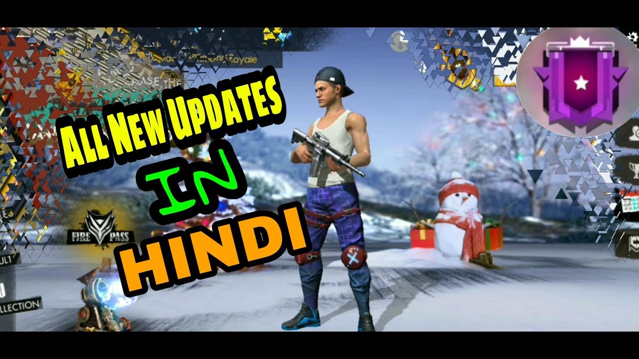 Garena Free Fire winter Xmas Update in Hindi - Desi Gamers