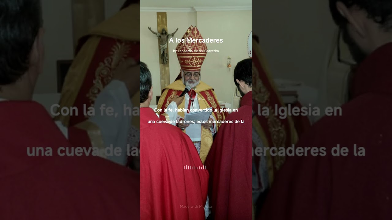Cancion cristiana: A los Mercaderes. Por Leomas