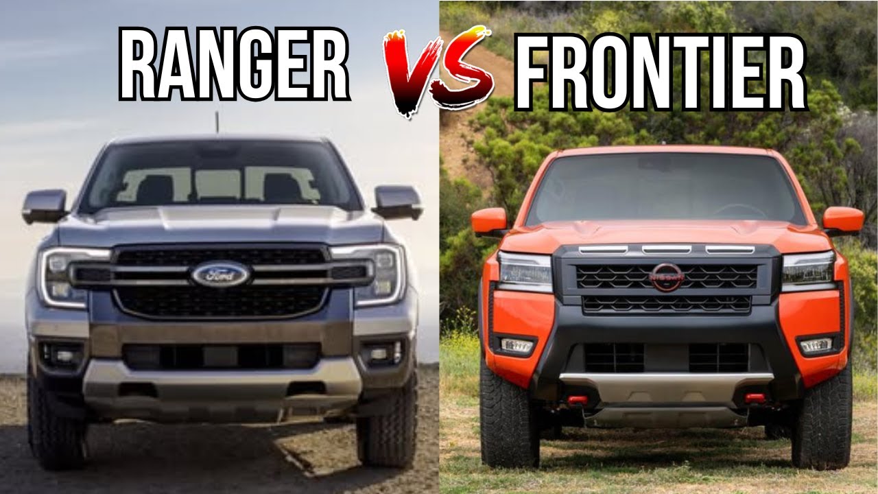 2025 Ford Ranger vs 2025 Nissan Frontier Compared | Truck Battles! | MotorNation