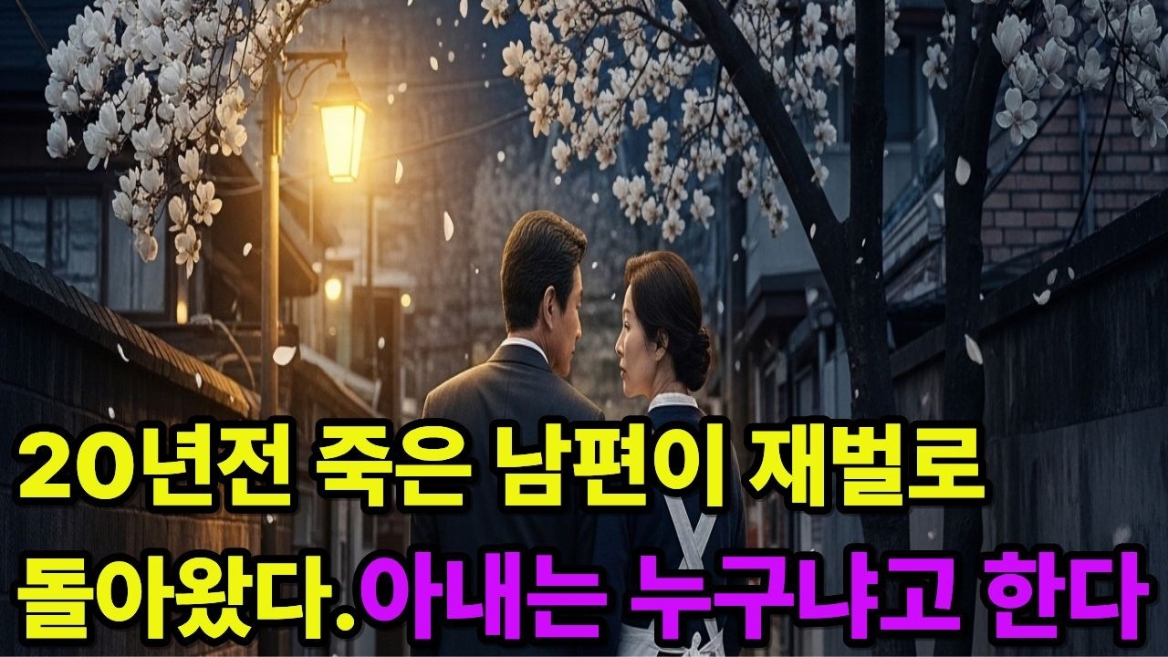 (2화)20년 전 죽은 남편이 재벌로 돌아왔다. 아내는 그를 알아보지 못한다. #사연이야기 #인생이야기 #가족이야기 #시니어사연 #시니어드라마