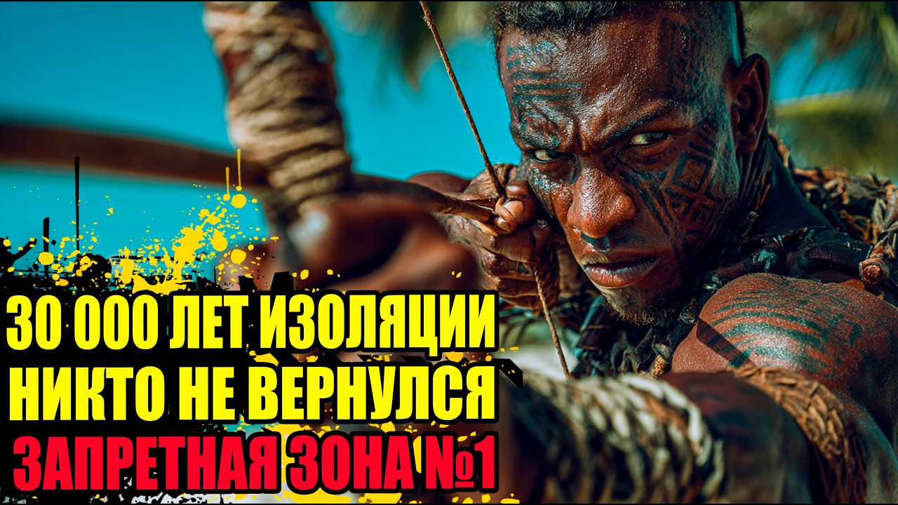Что Скрывает Остров, Куда ЗАПРЕЩЕНО Ступать 30 000 Лет? Дроны Впервые Засняли Норт-Сентинел