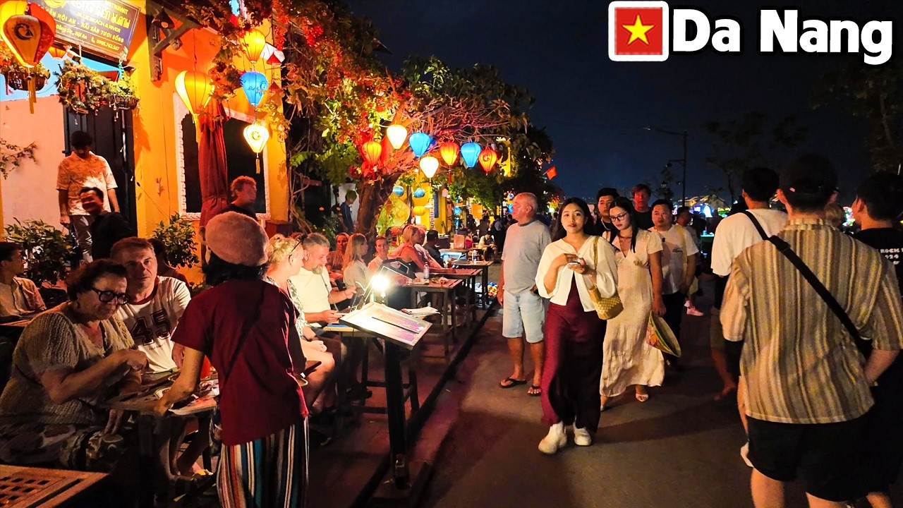 DA NANG VIETNAM Incredible Hoi An Old Town at Night - It's Feels Like a Giant Festival