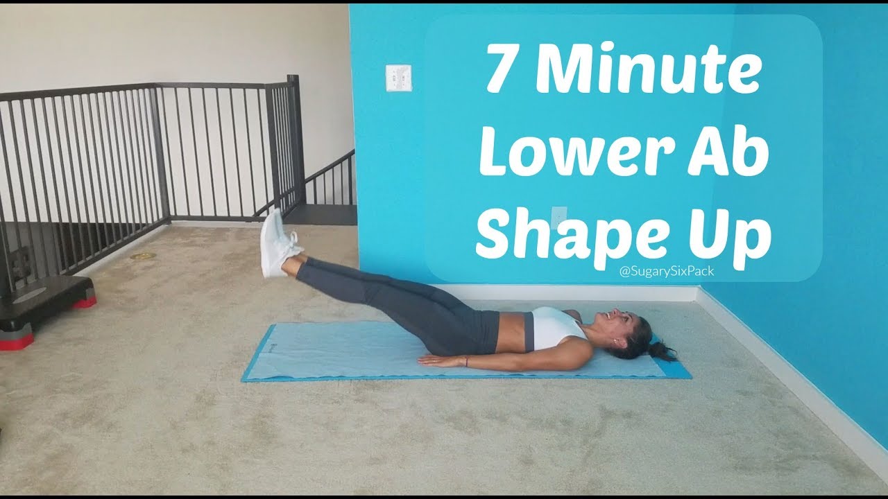 7 Minute Lower Ab Shape Up