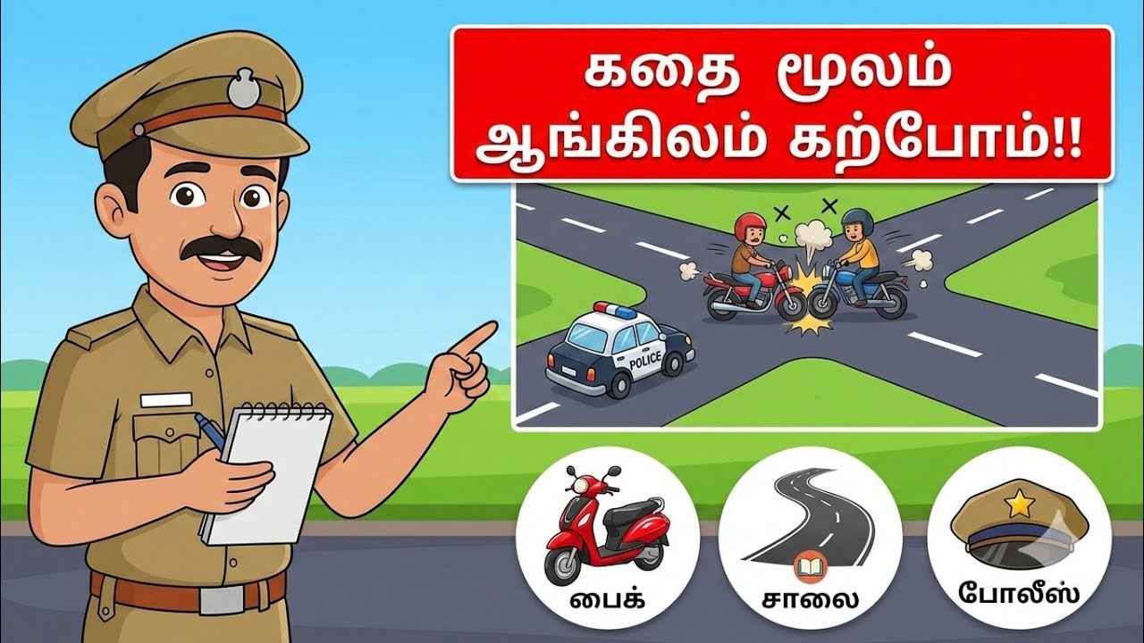 கதை மூலம் ஆங்கிலம் கற்போம்! | Spoken English in Tamil. 