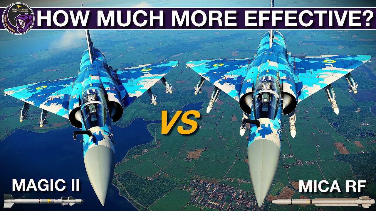 How Much Better Will Ukraine's Mirages Be Now They Have MICA Missiles? | DCS