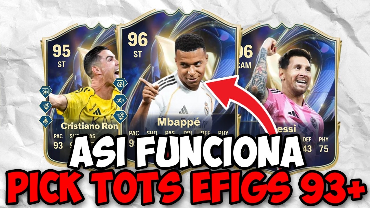 ✅&iexcl;As&iacute; Funciona SBC Player Pick TOTS EFIGS/EFUGS 93+ en EA FC 26! &iexcl;TOTS ASEGURADO!
