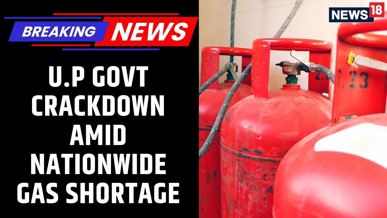 Black Marketing Exposed! UP Police Seize 55 LPG Cylinders from SP Leader Abdul Rehman | News18