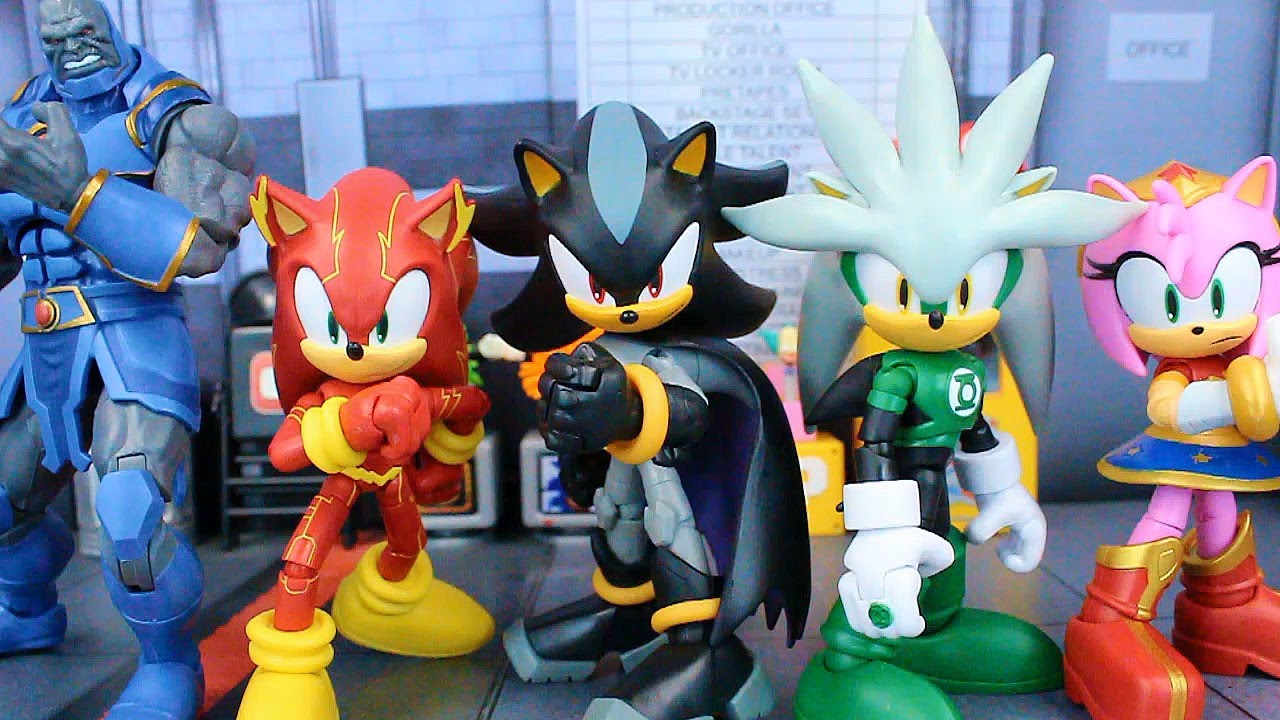 Обзор фигурки Jakks Pacific Wave 1 DC X Sonic The Hedgehog!