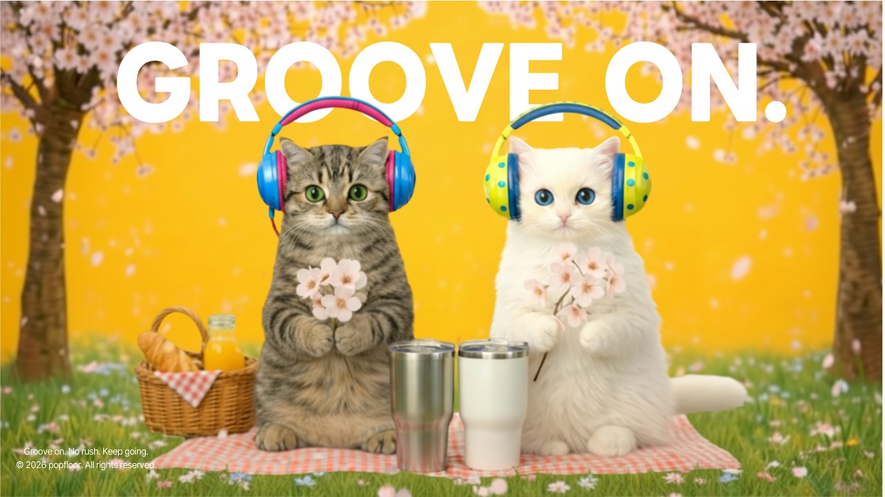 Playlist | 느좋 그루브 봄바람 🌸💛 봄엔 이걸로 충분해! GROOVE POP · JAZZPOP 😎 카페 · 매장음악 · Relax & Focus