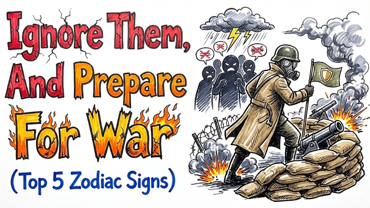 Ignore Them, and Prepare for War || Top 5 Zodiac Signs