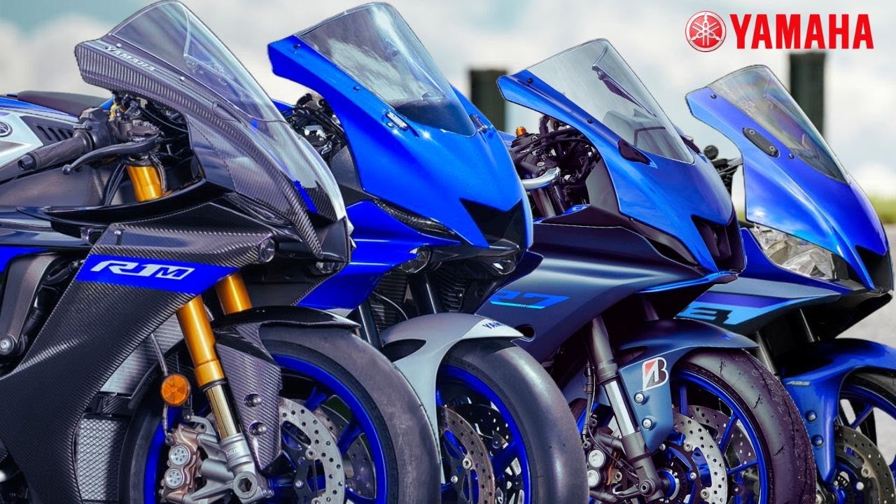 Yamaha R125 R15M R25 R3 R6 R7 R1 R1M Top Speed 2025