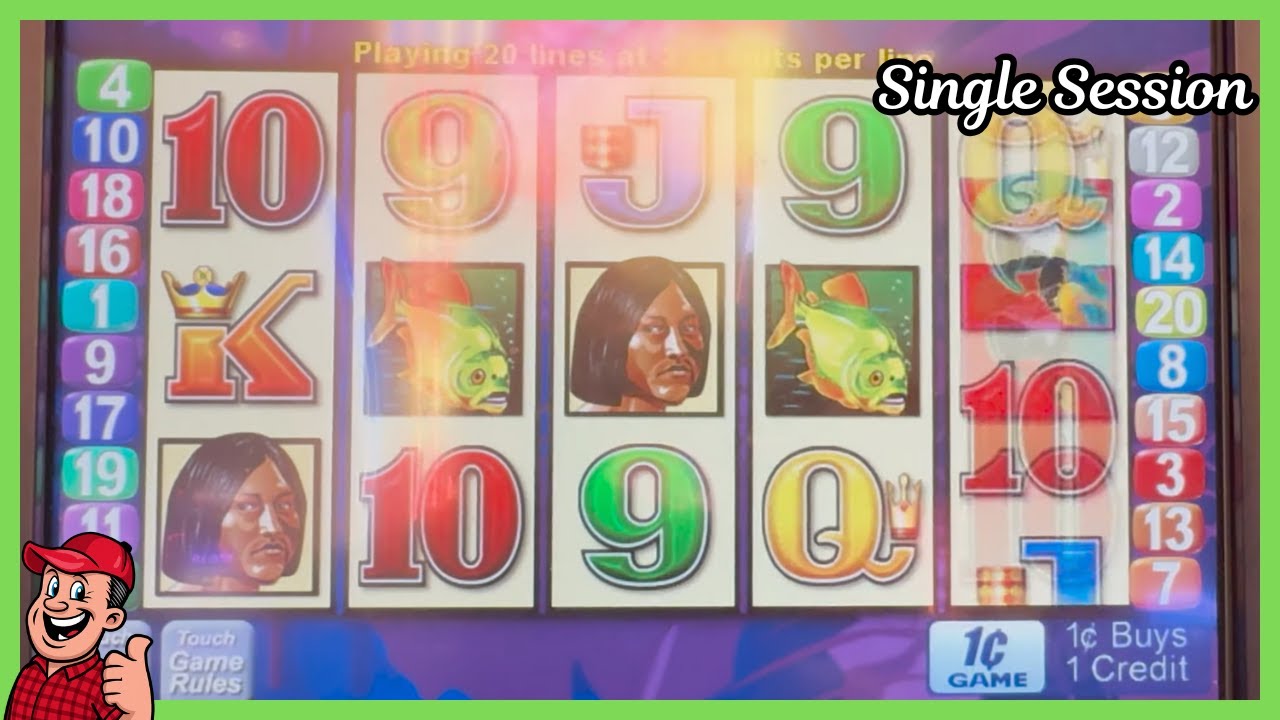 Brazil Slot Machine at Meskwaki — Single Session (Real Slot Play)