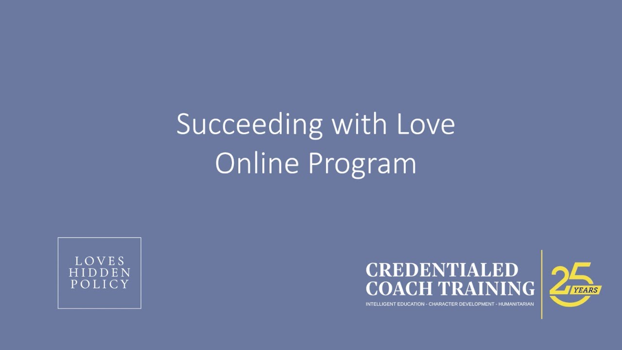 Succeeding with Love online program