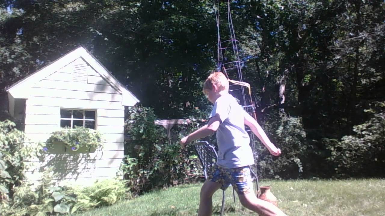 Test number two of A-1 liquid fuel rocket.