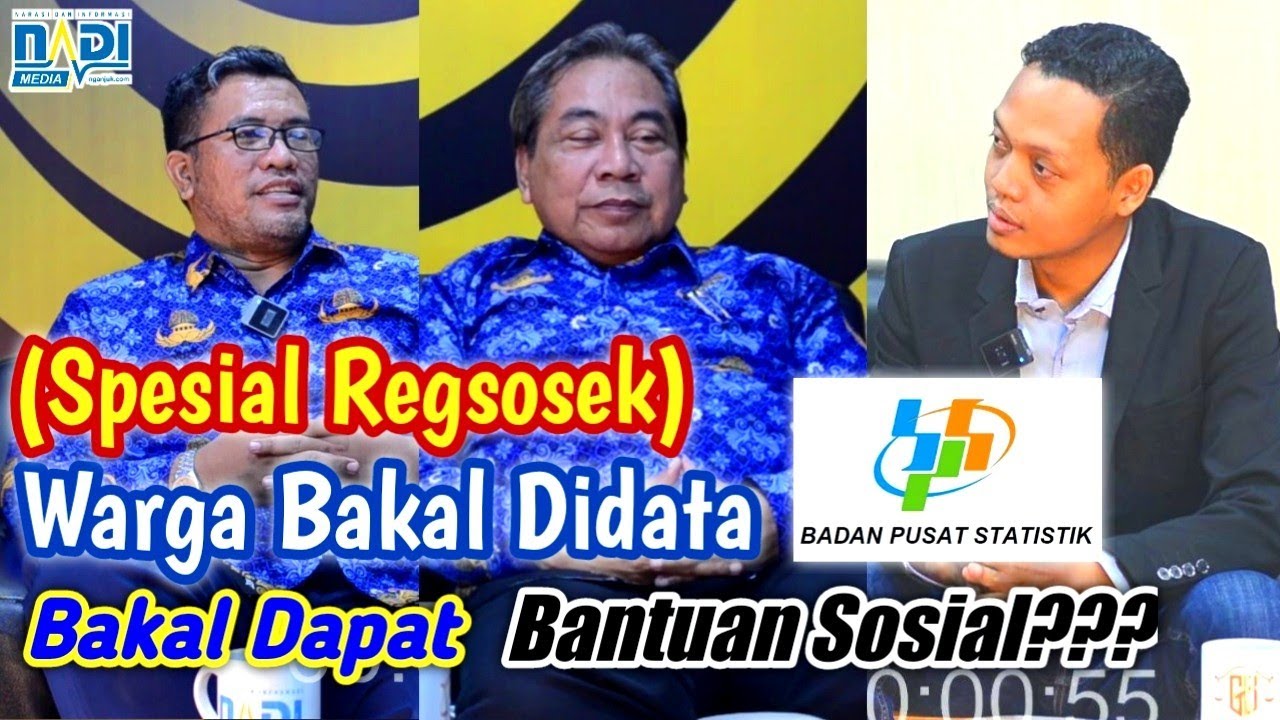 PENDATAAN TERBARU‼️Bakal Dapat Bantuan Pemerintah? Simak Detailnya Edisi Regsosek Bareng BPS Nganjuk