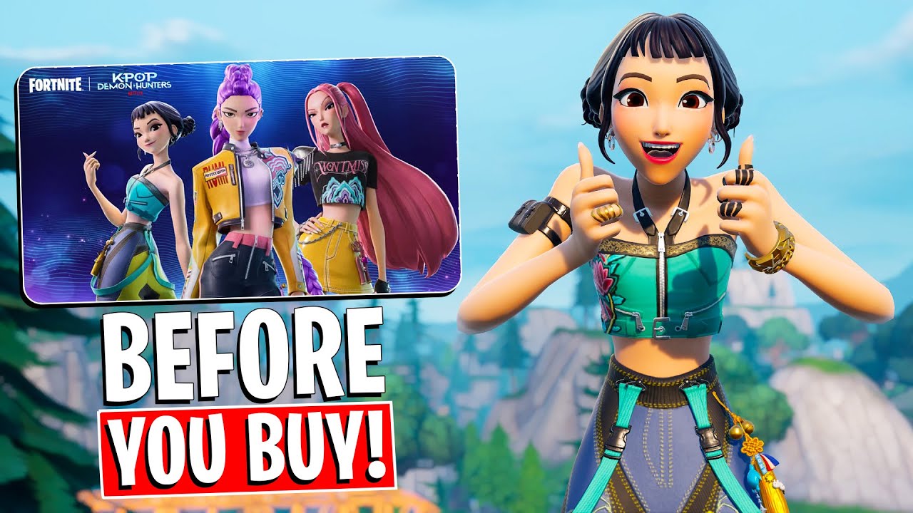 НАБОР KPOP DEMON HUNTER | Геймплей + комбо! Перед покупкой (Fortnite)