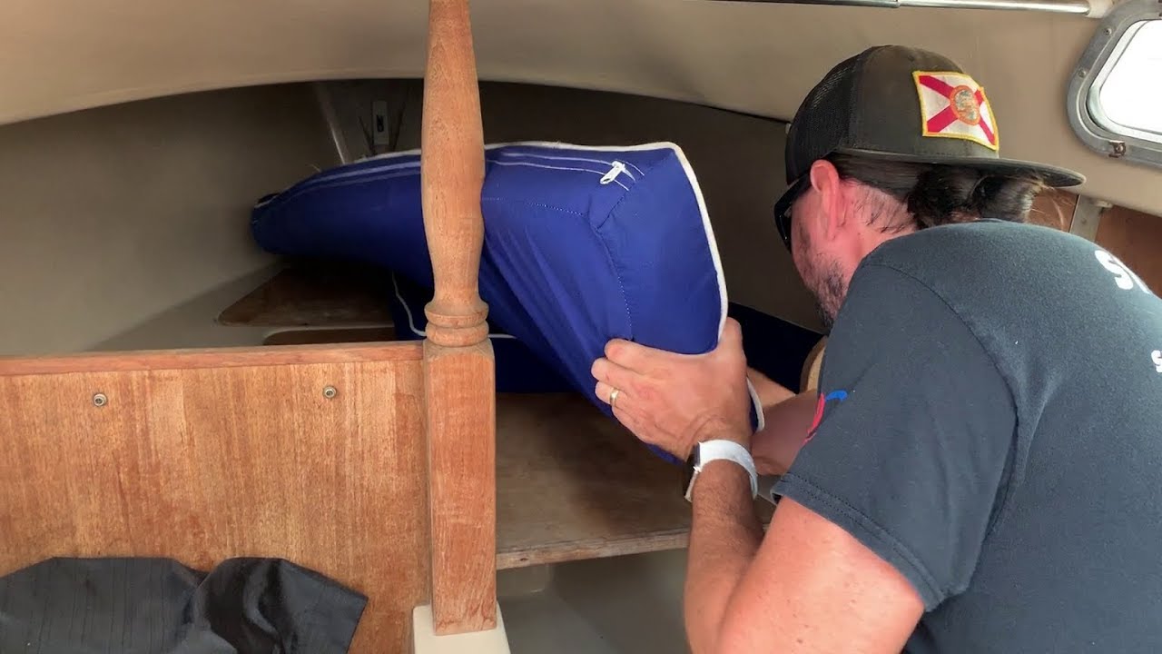 Testing the Catalina 22 V-Berth