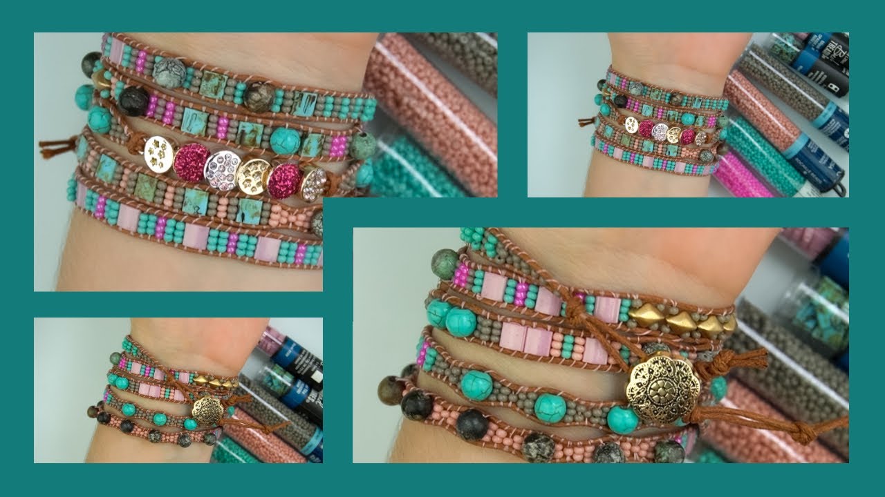 WRAP BRACELET/ PULSERA DE COLORES/PULSERA CON CUERDA NATURAL