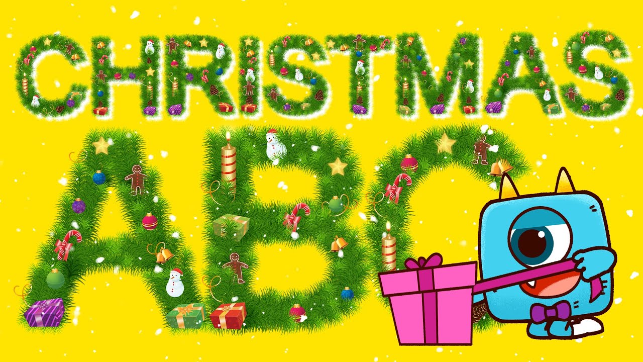 Christmas ABC Song - Monster Alphabet Nursery Rhymes ! Learn English with ZooZooSong