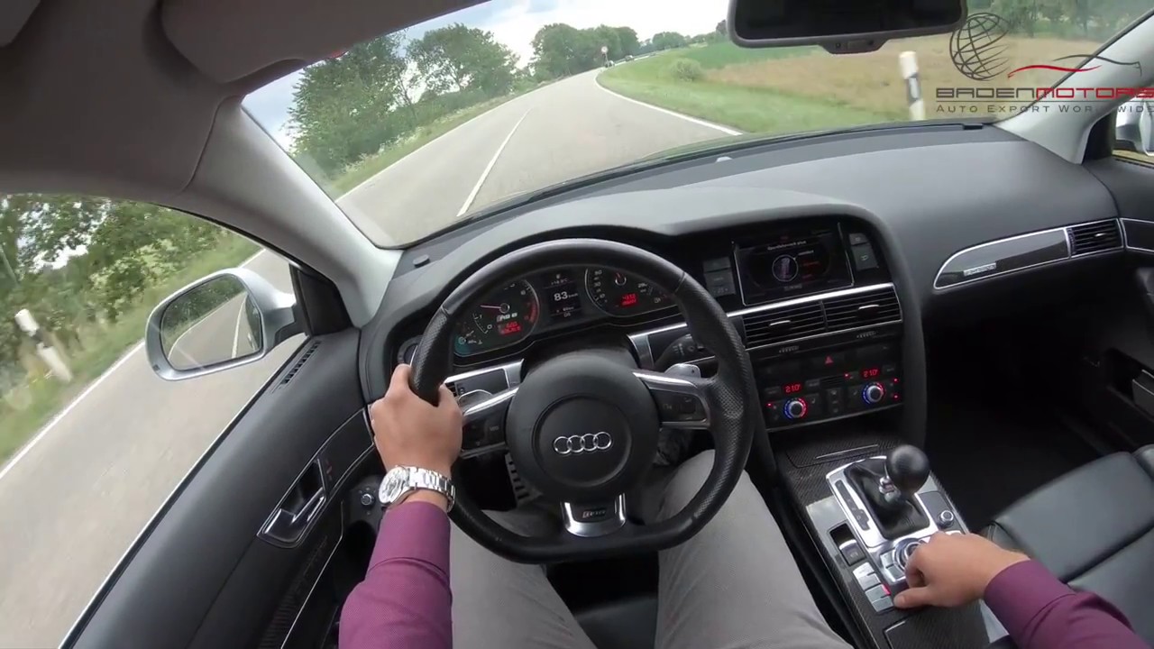 AUDI RS6 V10 AVANT  POV TEST DRIVE