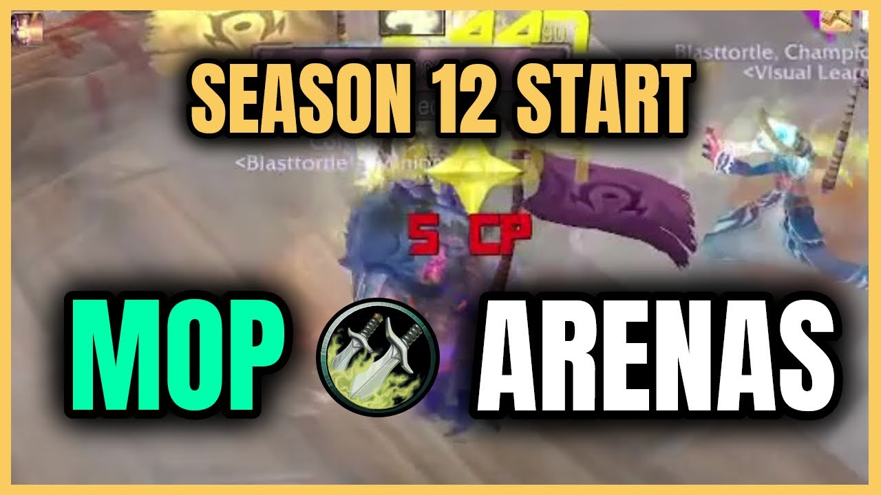 First Arena in MOP 🤠| Rogue Warlock (Death Knight) 2v2 / (3v3) | Mists of Pandaria Classic