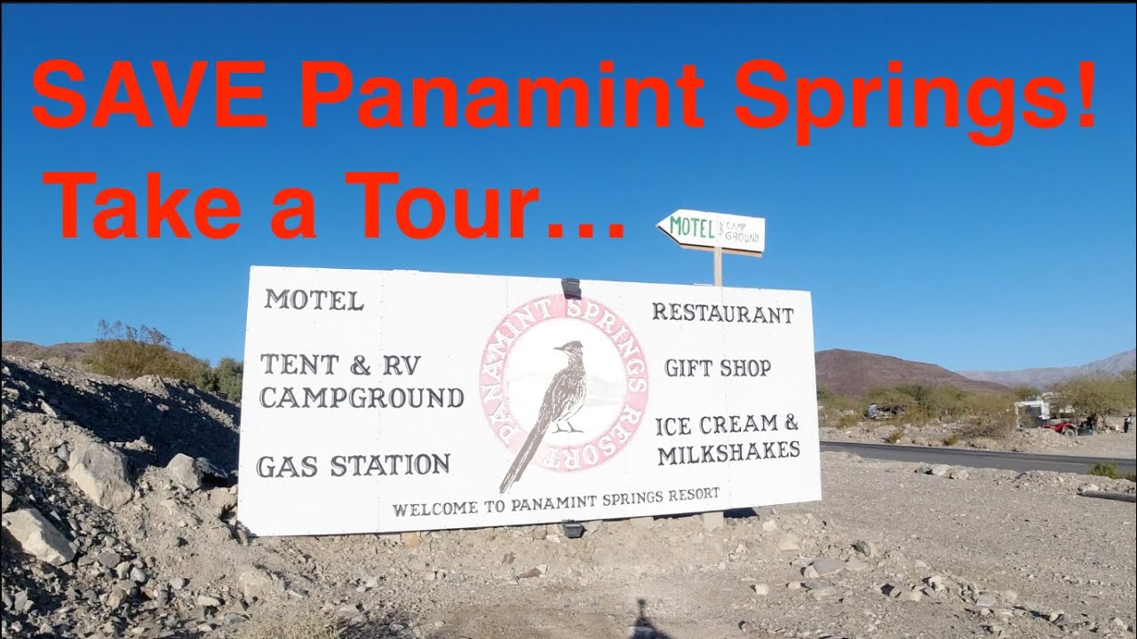 Save Panamint Springs Resort - Death Valley National Park