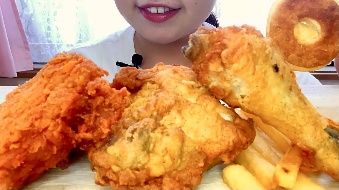【ASMR】ケンタッキー🔥KFC🔥Eating sound No talking