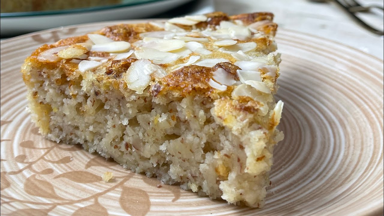 TORTA ALLE MANDORLE E MELE