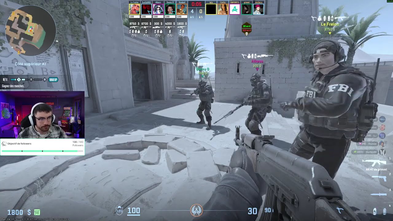 COUNTER STRIKE 2 : La 5 Stack entre français !
