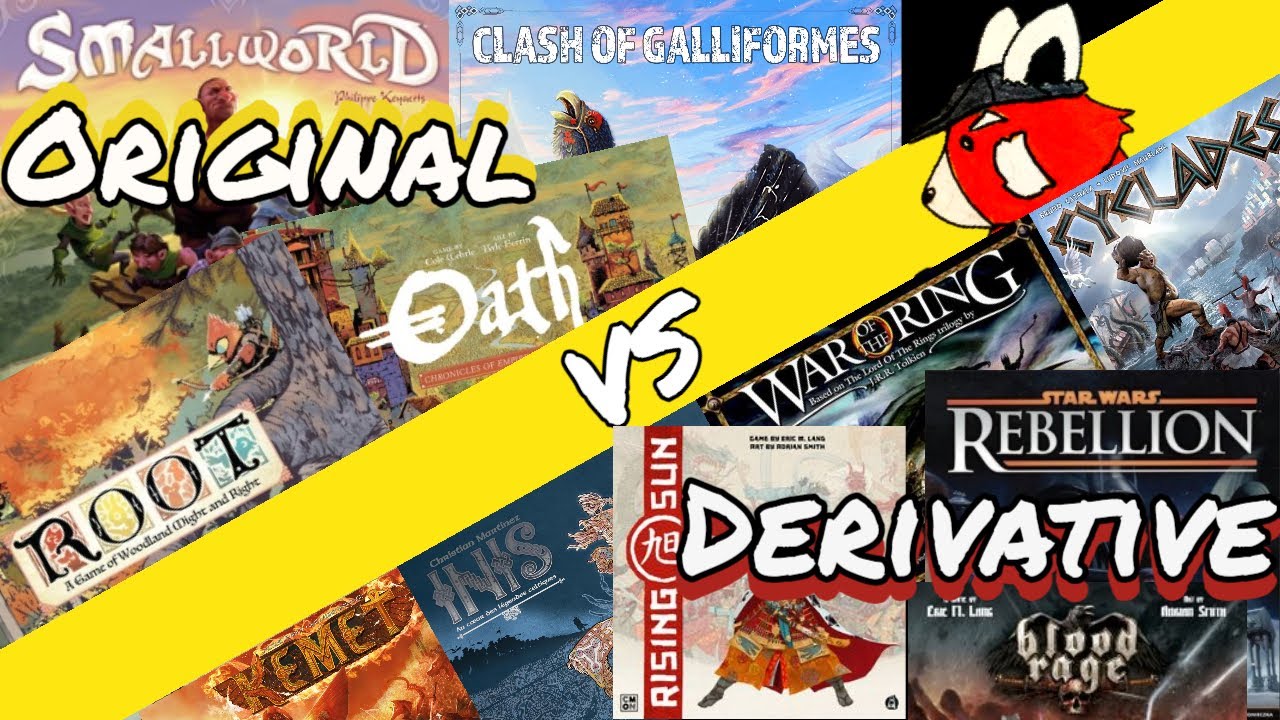 Original War Games v Inspired War Games | Cyclades v Kemet v Inis v Blood Rage v Rising Sun | S1 E8