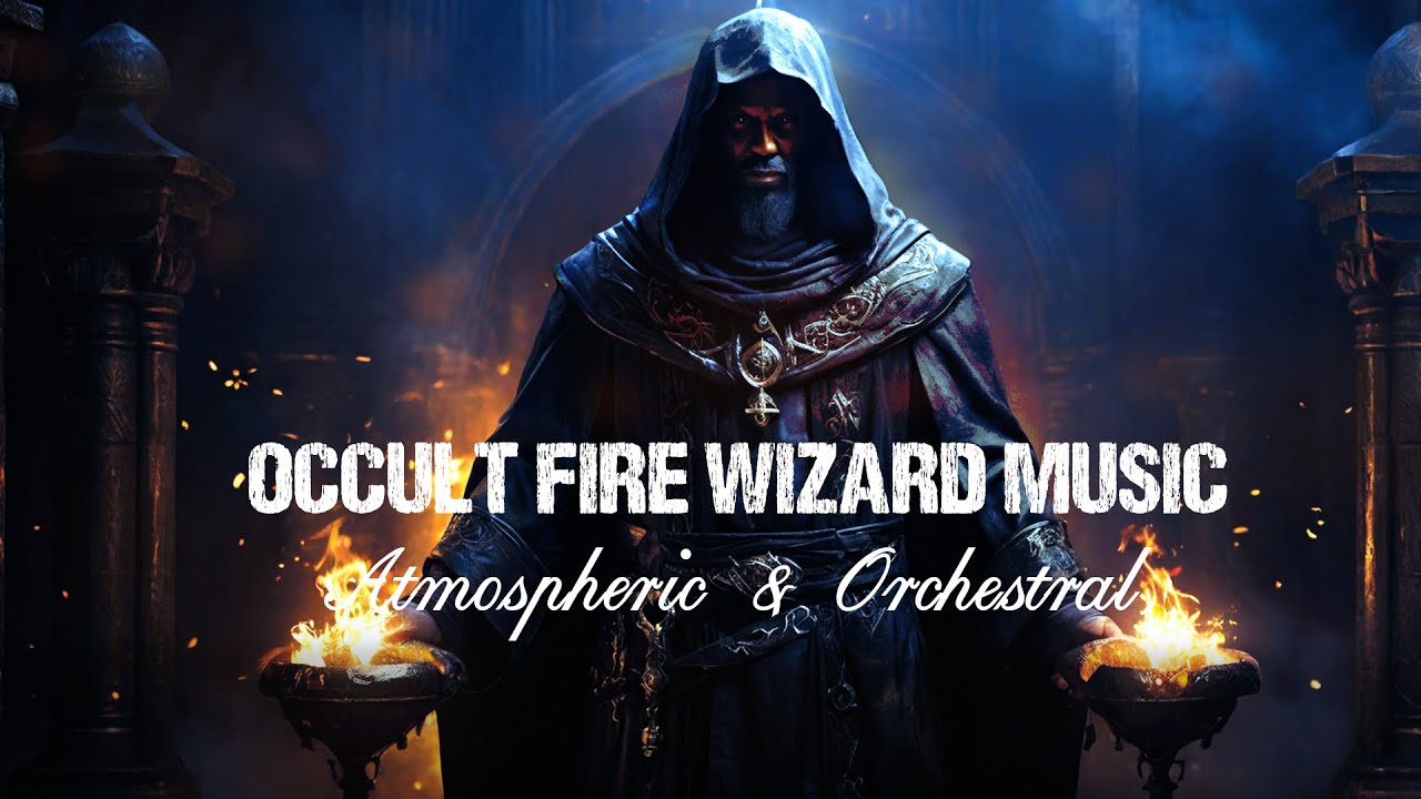 🔥1 Hour of Dark Occult Wizard Music | Mystic Fire Ritual, Arcane Chants & Haunting Soundscape🔥