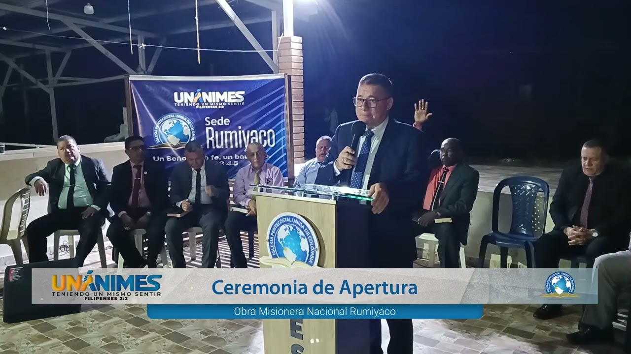 Ceremonia de Apertura Obra Misionera NAcional Rumiyaco Putumayo