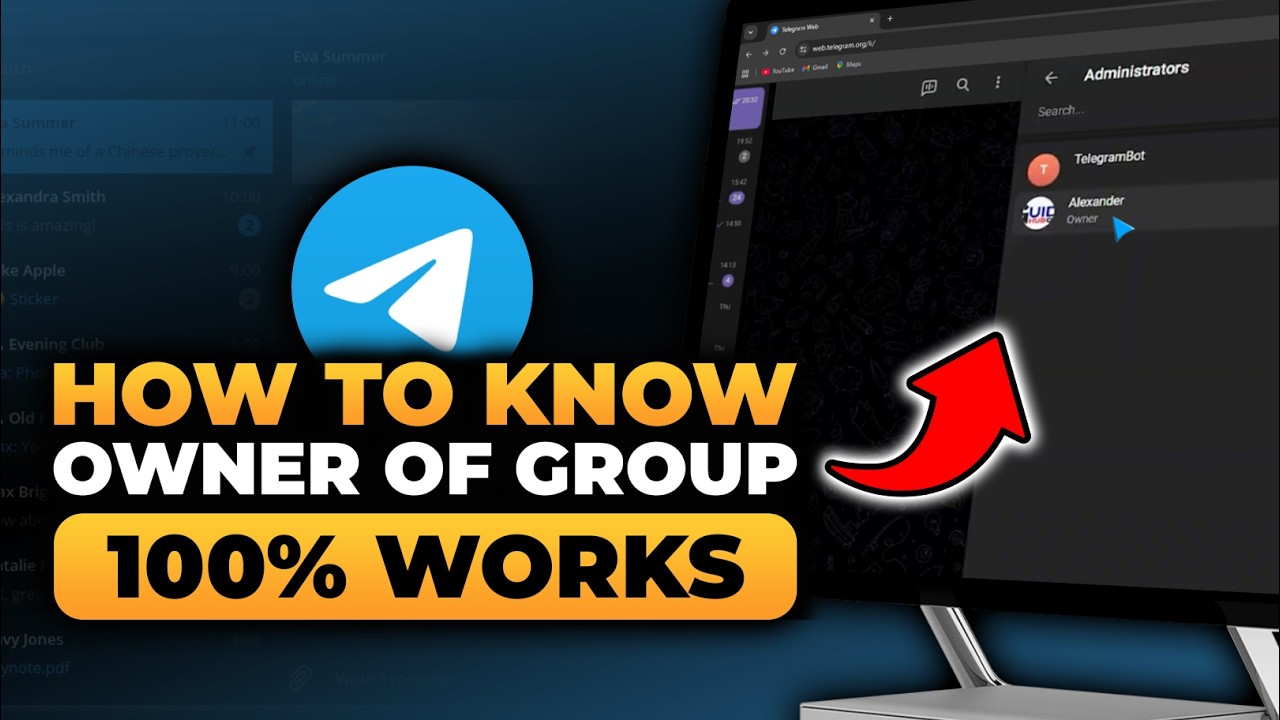 How To Know Owner Of The Group Of Telegram Group (𝟮𝟬𝟮𝟲) | 100% WORKS | NO Yapping | FAST & EASY