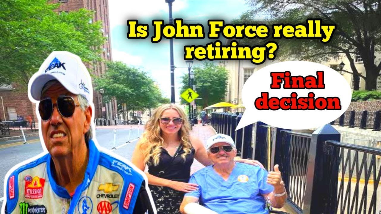 Is John Force really retiring? |  Headline Extension official