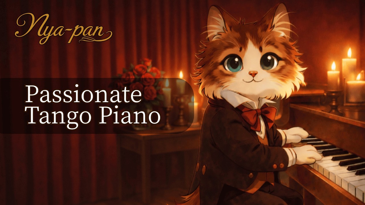 Elegant Tango Piano for Focus | Passionate Study Music【情熱タンゴ・集中力BGM】