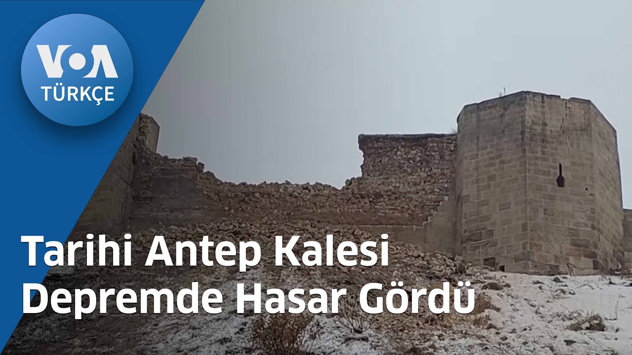 Tarihi Antep Kalesi Depremde Hasar Gördü| VOA Türkçe