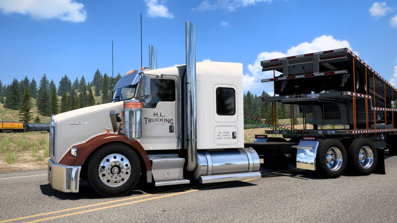 Kenworth T800 - (Cummins ISX with a Loud Turbo) - American Truck Simulator