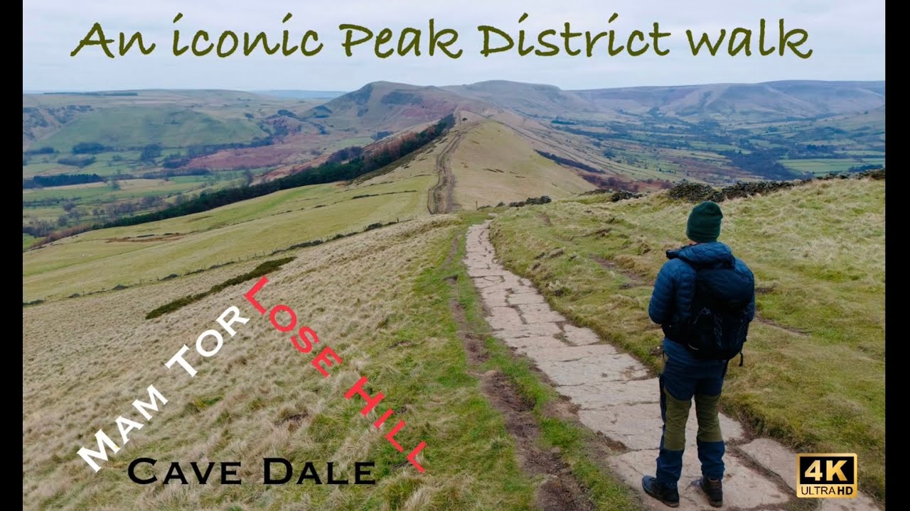 Ethel Series: The GOAT Peak District walk?…The Great Ridge 🧡 Lose Hill, Mam Tor, Cave Dale 🥾