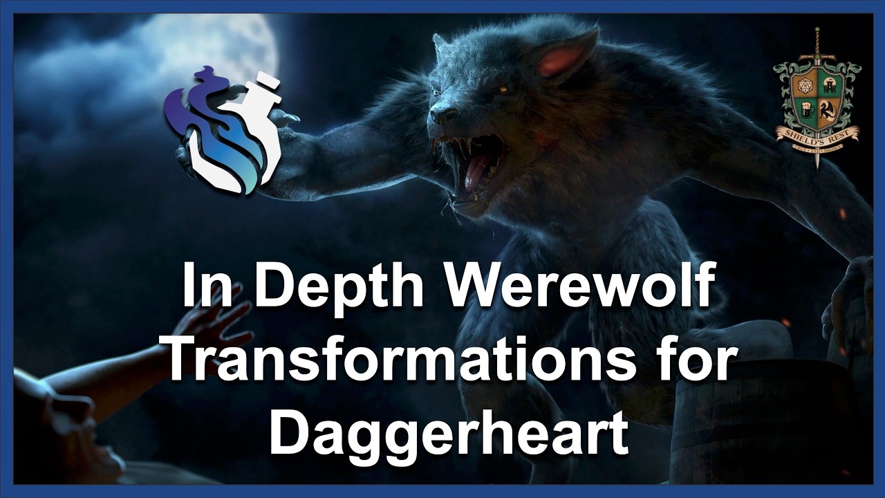 Finally HERE! Werewolf Transformations - Expanded for Daggerheart - #homebrew