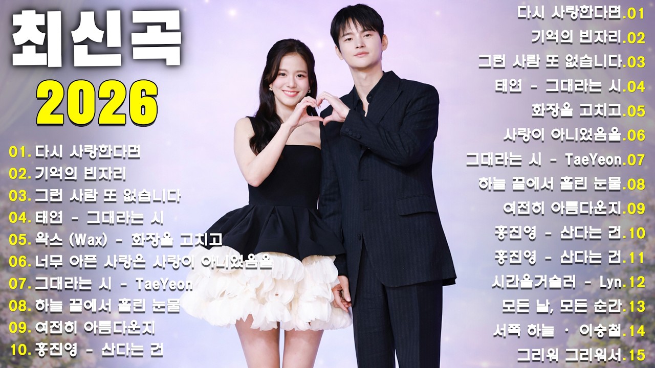 봄에 듣기 좋은 발라드 명곡 모음 🌸 광고없는 힐링 플레이리스트 | 나에게 그대만이, 모든 순간, 너무 아픈 사랑은 사랑이 아니었음을