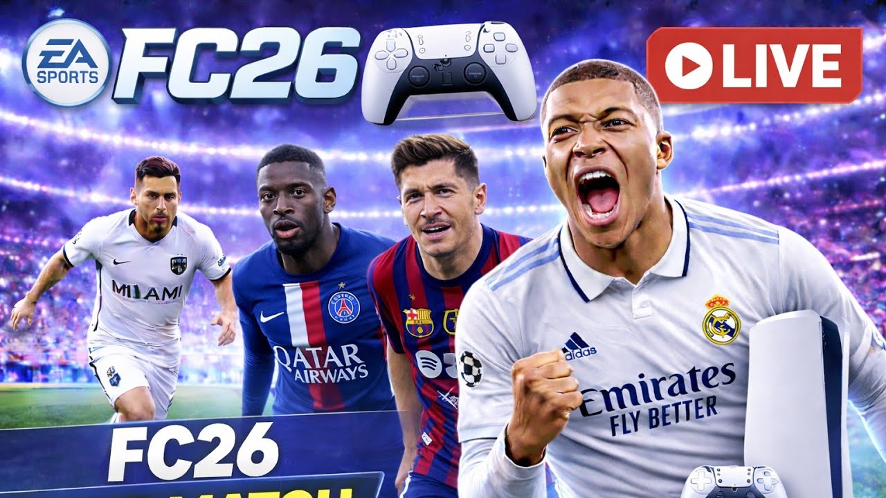 🔴Live now FIFA 26 on PS5