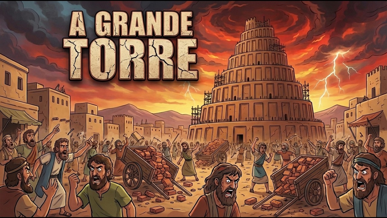 Lição 9 - A Grande Torre - Infantis