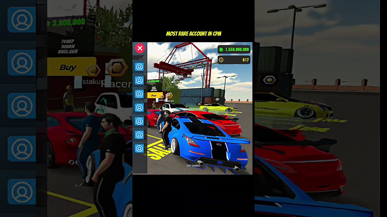 Most Rare Account in CPM 🤯 #carparkingmultiplayer #shorts