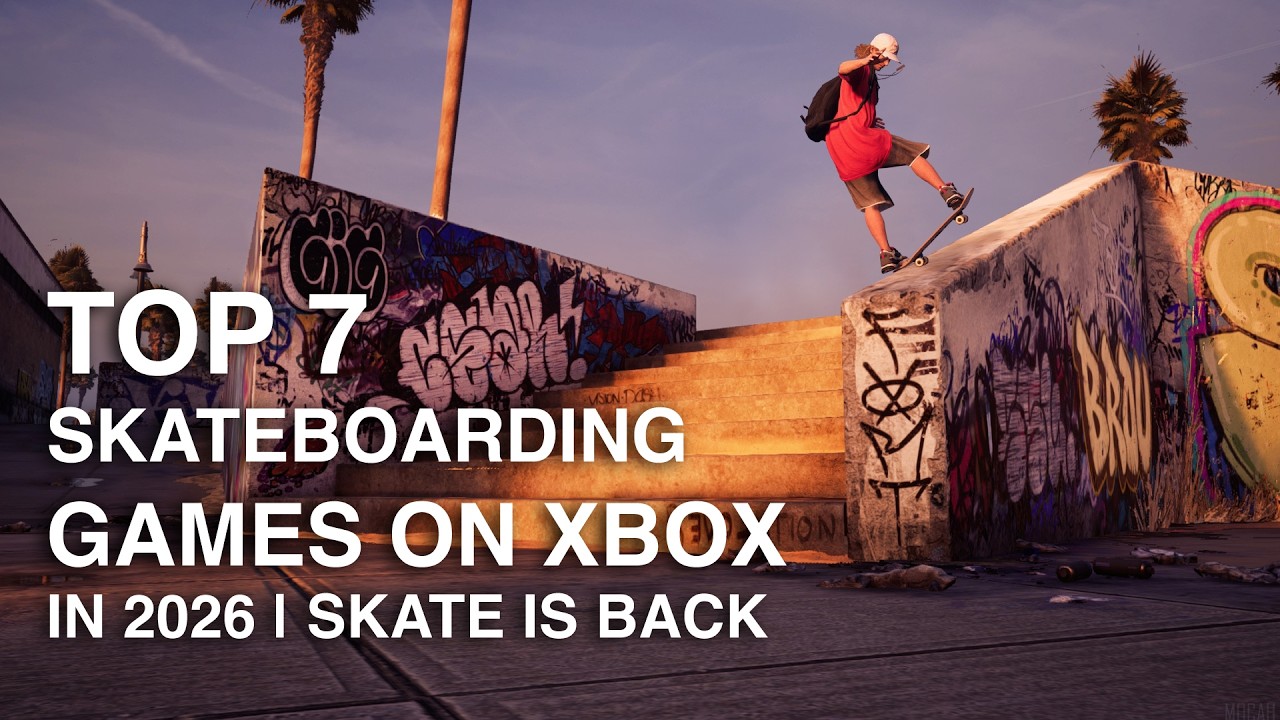 Топ-7 игр про скейтбординг на Xbox в 2026 году | Скейтбординг возвращается!