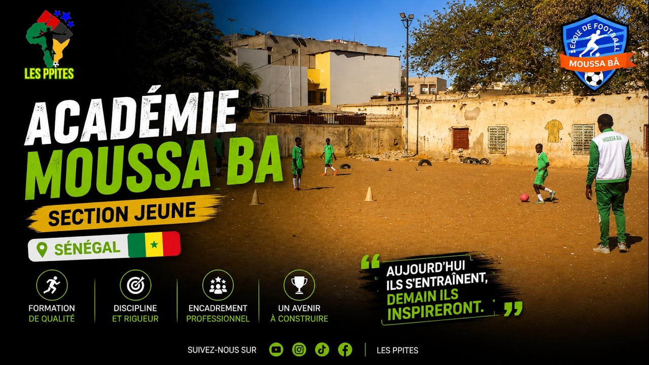 🇸🇳 Moussa Ba plus qu’un terrain, une famille et ses Jeunes Pépites